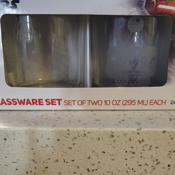 Star Wars Glassware Set, NIB - Picture 3 of 4